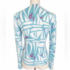 Lilly Pulitzer Print Red Right Return Cardigan